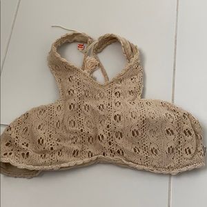 Billabong high neck lace top